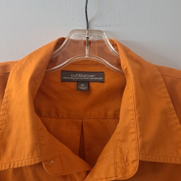 3 FOR 12 SALE Croft & Barrow Mens XL Button Down Short Sleeve Shirt - Picture 4 of 12